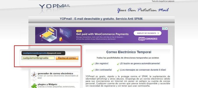 Cómo usar correos temporales