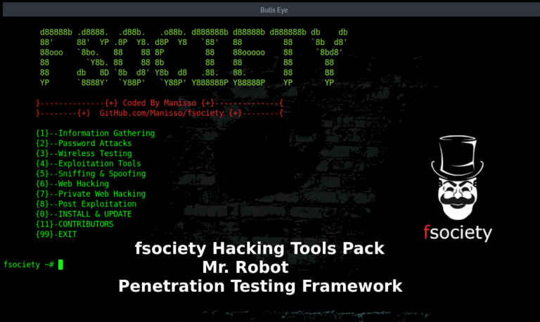 Fsociety Hacking, pack de herramientas para pentesting